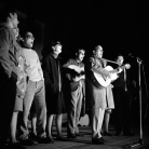 Venaria Reale (Torino), Parco Basso – da sinistra: Carpo Lanzi, Hana Roth, Ivan Della Mea, Elena Morandi, Bruno Pianta chitarra, Leoncarlo Settimelli chitarra, Amedeo Merli – Foto © Riccardo Schwamenthal / CTSimages.com – Phocus