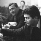 Franco Coggiola nella piola di Scurzolengo (At), 1969. Foto © Gianmaria Vergano
