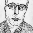 Gianni Bosio, disegno di Clara Longhini, 1 marzo 1968