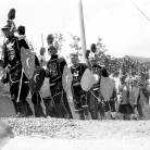 Maggerini in marcia – Campagna di ricerca sui Maggi – Costabona 1966 – Foto © Giorgio Vezzani