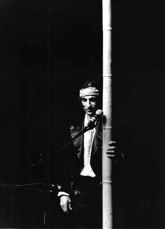 InCanto 1998 - Paolo Ciarchi, Teatro della Limonaia - Foto di Angela Chiti
