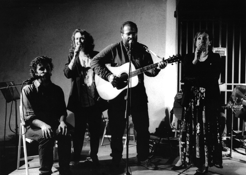 InCanto 2001 - Ascanio Celestini, Sara Modigliani, Paolo Pietrangeli, Lucilla Galeazzi - Foto di Angela Chiti