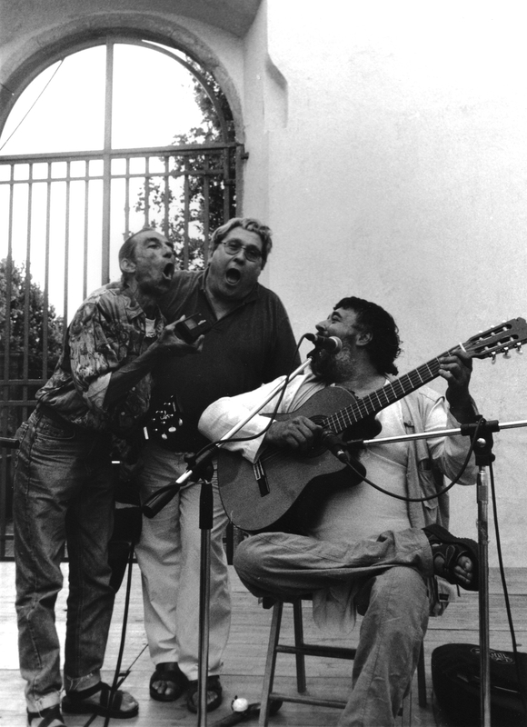 InCanto 2001 - Paolo Ciarchi, Ivan Della Mea, Claudio Cormio - Foto di Angela Chiti