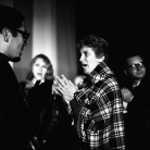 Ivan Della Mea con Hana Roth, Sandra Mantovani e Giorgio Straniero al Folk Festival 1, Parco Basso di Venaria Reale (To), 1965. Foto © Riccardo Schwamenthal / CTSImages – Phocus