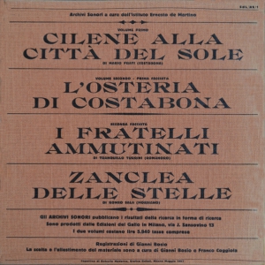 Archivi sonori - I Maggi della Bismantova (retro)