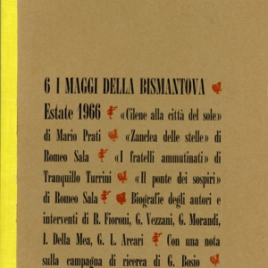 Strumenti di lavoro, n. 6 - I Maggi della Bismantova