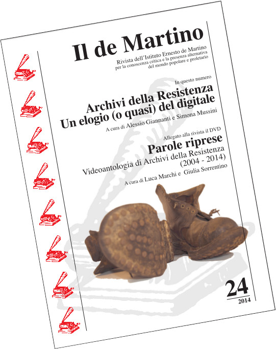 Copertina de «Il de Martino» n. 24