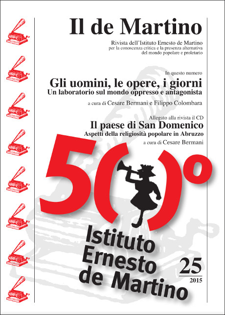 Copertina de "Il de Martino" 25