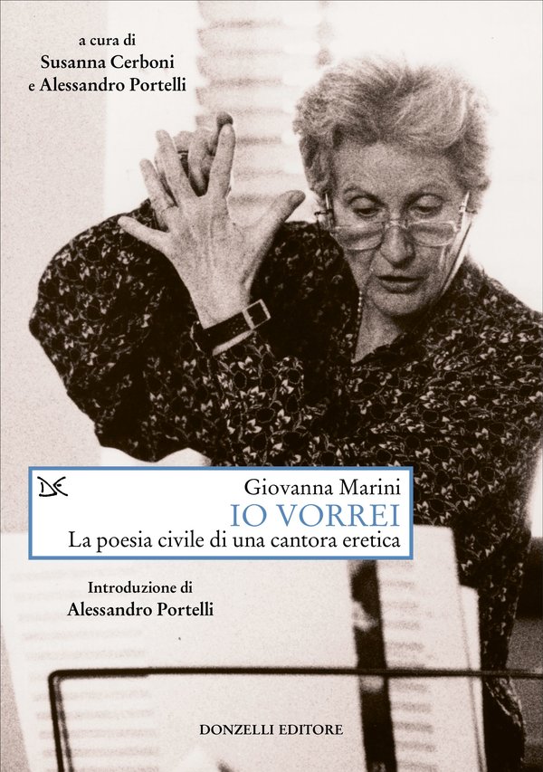 Copertina del libro “Io vorrei” di Giovanna Marini.