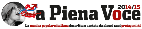 Banner "A piena voce"