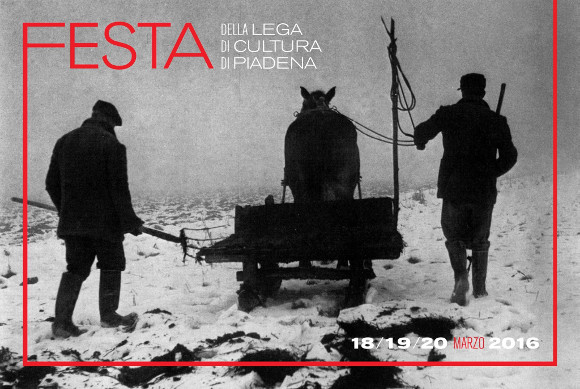 Volantino della festa della Lega di Cultura di Piadena