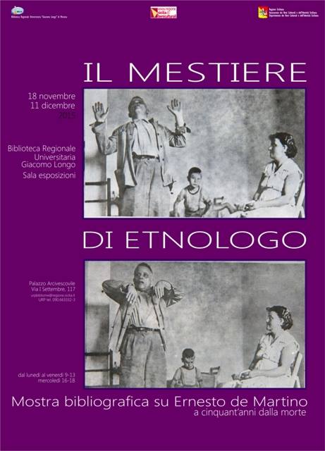 Locandina mostra de Martino