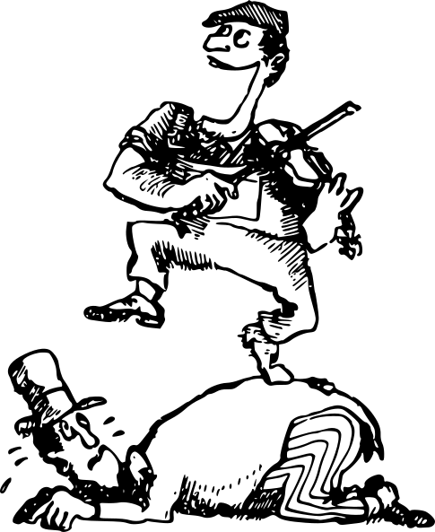 Sulla schiena del padrone