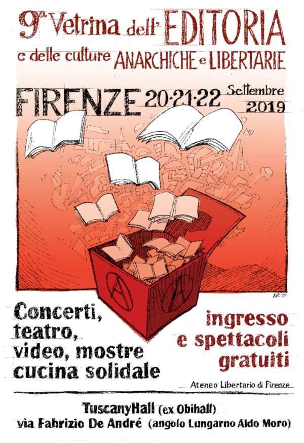 Nona vetrina dell'editoria e delle culture anarchiche e libertarie -Volantino